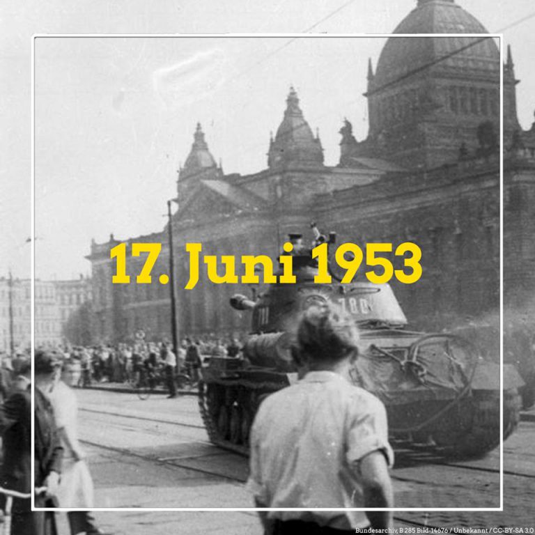 17. Juni Gedenken am Mahnmal Berliner Straße