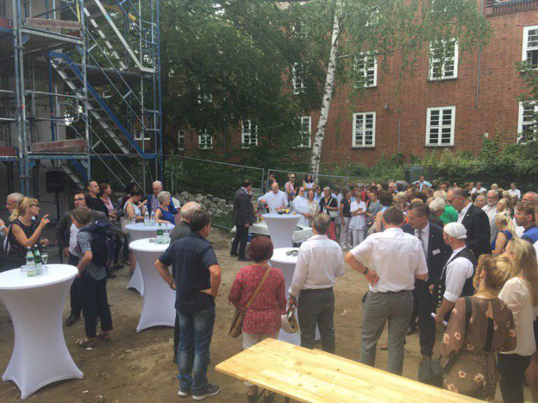 Grundsteinlegung und Richtfest des ersten Hospizes in Reinickendorf!